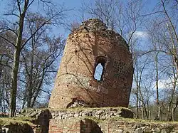 Ruins of Burg Galenbeck [de] in Galenbeck