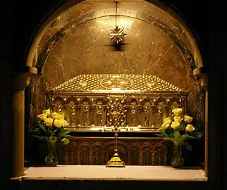 Reliquary of St. James the Greater (Santiago de Compostela Cathedral).