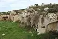 Burial chambers in Kh. Jurish