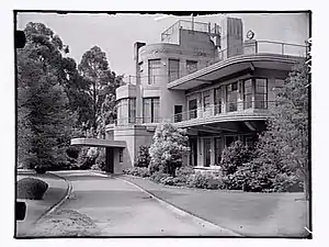 Burnham Beeches, Dandenong Ranges; completed 1933; Harry Norris, architect[83].