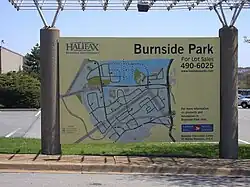 Map of Burnside Park