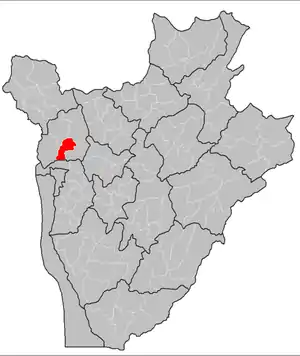 Commune of Mpanda in Burundi