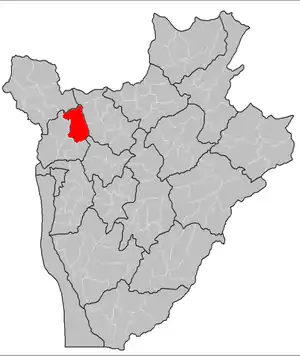 Commune of Musigati in Burundi
