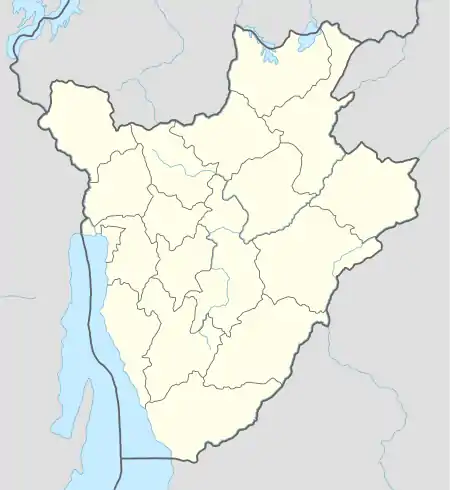 Commune of Vugizo is located in Burundi