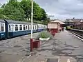 View of the entire station, taken from the bottom of the station