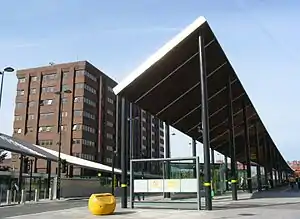 Canning Place bus station for South of the City