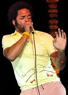 Busdriver performing in 2007