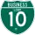Business Interstate 10-D marker