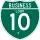 Business Interstate 10-F marker