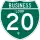 Business Interstate 20-Q marker