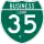 Business Interstate 35-C marker