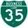 Business Interstate 35-J marker