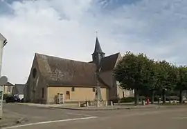 The church in Bussy-le-Repos