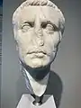 Marble bust of General Agrippa, dating from the second half of the 1st century BC.