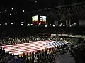 The National Anthem prior to the Butler-Gonzaga game, January 19, 2013