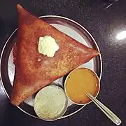 Benne masala dosa