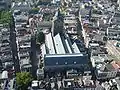 View of the Buurkerk from the Dom Tower of Utrecht