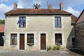 The town hall in Buxières-lès-Villiers