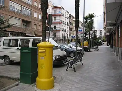 Post box in Spain