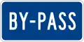 Bypass plate (blue) (United States)