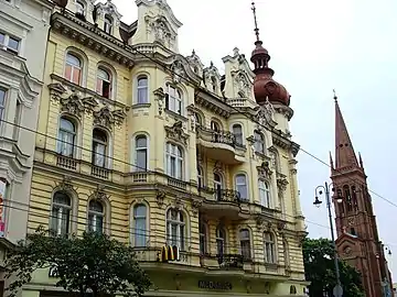 Facade on Gdańska Street