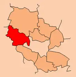 Location within the county