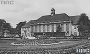 The main station building after the 1915 reconstruction