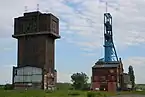 Winding towers Krystyna (right) and Ewa