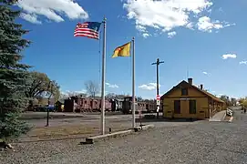 The depot in Chama, October 2012