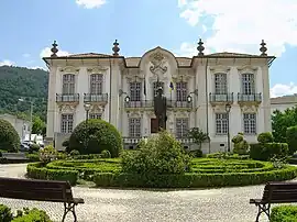 The Neobaroque-style municipal hall