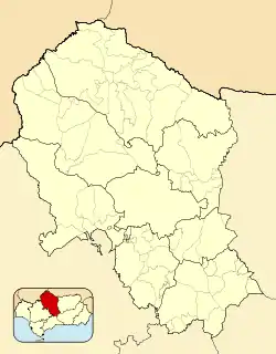 Pedroche is located in Province of Córdoba (Spain)