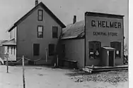 Historic photo of the general store
