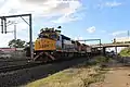 Southern Shorthaul Railroad C504 - 4911 - RL302 on a loaded SSR Grain train to Geelong at Craigieburn