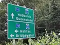 Road sign to Queensland (2022).