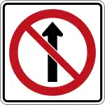 RB-10Do not proceed straight ahead