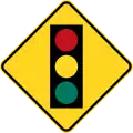 Traffic signal ahead