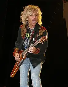 C.C. DeVille live with Poison on July 11, 2008 at the Moondance Jam