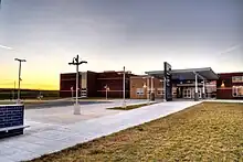 CCHS at dusk in 2012.