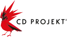 The words "CD Projekt" appear right of a red-and-black bird