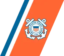 The USCG Racing Stripe logo (1964)