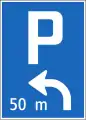 4.22 Distance and direction of a parking possibility