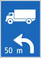 4.23 Distance and direction for particular kinds of vehicles (here: lorries; see panels 5.20–5.52))