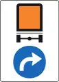 2.41.2 Mandatory direction for vehicles with dangerous goods