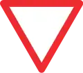 3.02 No priority/give way (only applicable, if junction/crossing is not controlled by working traffic lights; panels 5.01 and/or 5.09 can be added; see also 6.12–6.17)