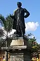 The statue of Sir Charles Henry de Soysa at De Soysa-Liptons Circus, is the first of a native, in Colombo.