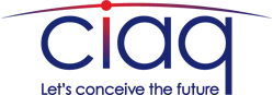The CIAQ's logo (Let's conceive the future)