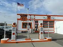 Classic Phillips 66 Gas Station in Steptoe, Washington
