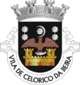 Coat of arms of Celorico da Beira municipality, Portugal