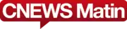 Old logo of CNews Matin from February 27, 2017 to December 1, 2017. Images appear to only be on FR WP