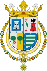 Coat of Arms as Marquess of Comillas(1878-1883)